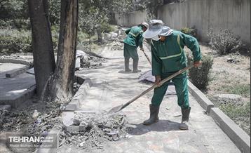 بوستان ایثار در منطقه ۲۰ به چرخه خدمت بازگشت 25