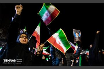 مراسم عزاداری شهادت رهبر انقلاب اسلامی در میدان شهدای هفتم تیر 17