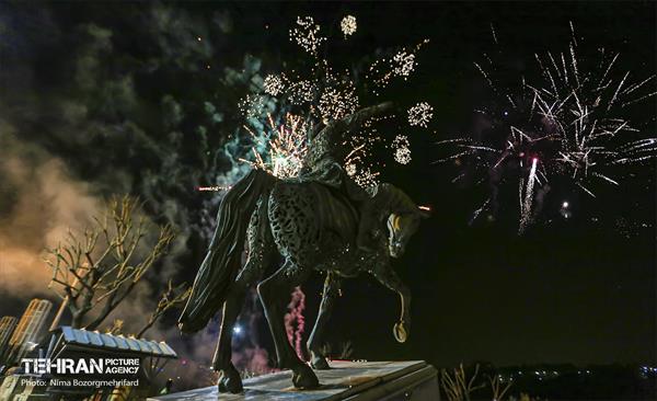 مراسم نور افشانی به مناسبت مبعث حضرت رسول اکرم(ص) 8