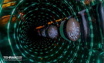 تهران غرق در نور 14