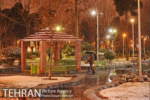 بارش برف در تهران 17