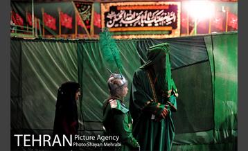 تعزیه خوانی در تکیه دو شهید دولت آباد 15