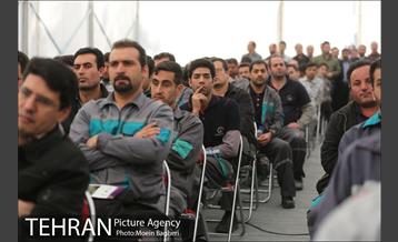 مراسم بهره برداری از 65 دستگاه واگن و لکوموتیو برقی مترو تهران و حومه 17