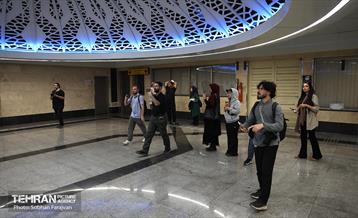 تور بازدید نمایندگان رسانه‌های بین المللی از شهر تهران 10