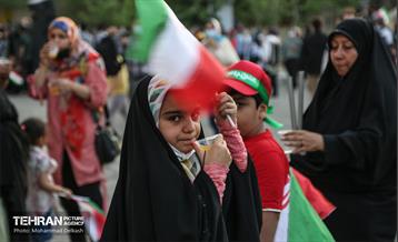 خدمات ویژه مترو تهران در مراسم سلام فرمانده