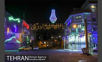 آذین بندی منطقه 21 در ایام شعبانیه 1