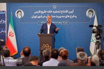 افتتاح تصفیه‌خانه خلیج فارس و طرح‌های مدیریت منابع آب در منطقه ۱۹ 12