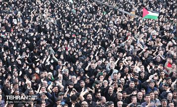 عزاداری شهادت امیرالمومنین (ع) در میدان امام حسین (ع) 16