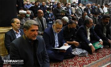 مراسم ترحیم والده سردار ذوالقدر