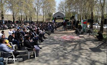 تشییع پیکر پاک و مطهر شهید گمنام در فدراسیون تیراندازی 6