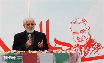 مراسم تشییع و تدفین شهید گمنام در بوستان ولایت 25