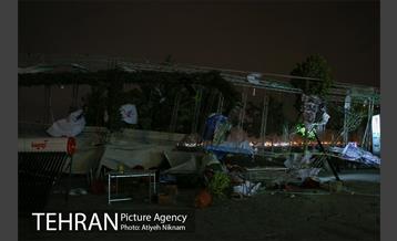 شب بارانی تهران 7