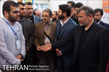 بازدید مهندس عبدالهی از نمایشگاه رسانه های دیجیتال انقلاب اسلامی  4