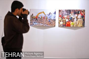 افتتاح نمایشگاه عکس پلاسکو در خانه هنرمندان 15