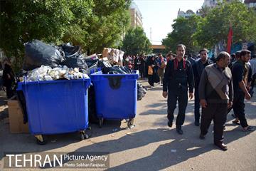 خدمت رسانی شهرداری تهران در شهر کربلا 5