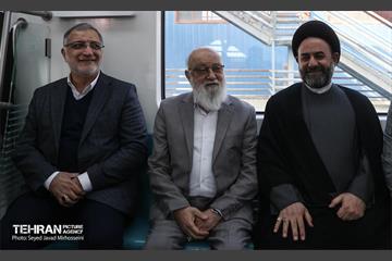 آیین بهره برداری از ۲ رام قطار ساخت داخل 45