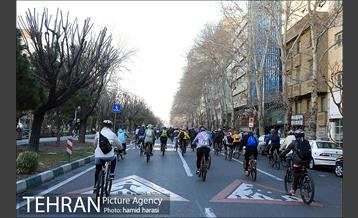 دوچرخه سواری در منطقه 6 به مناسبت هوای پاک 5