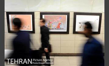 نمایشگاه عکس روز قدس در مترو تهران 10