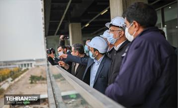 بازدید شهردار تهران از مجموعه شهر آفتاب 41
