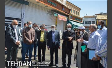 پروژه بهسازی پیاده مداری در منطقه ۲۰