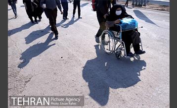 پیاده روی زائران امام حسین (ع) از مرز شلمچه 19