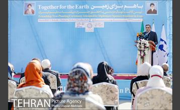 آیین کاشت نهال دوستی با حضور همسران دیپلمات مقیم ایران 14