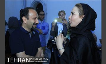 تقدیر اعضای خانه سینما از اصغر فرهادی 16