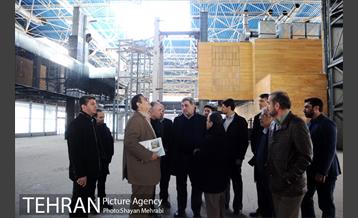 بازدید شهردار تهران از پایانه و پارک سوار شرق 14