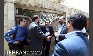 بازدید خبرنگاران از پشت صحنه سریال در جستجوی آرامش‎ 22