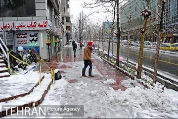 بارش برف زمستانی در تهران 23