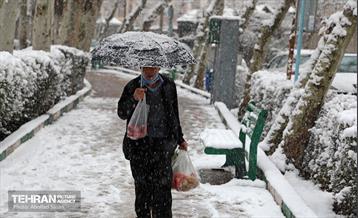 روز برفی در منطقه 8