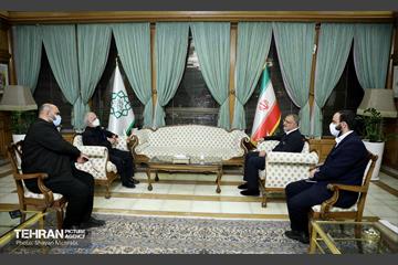 دیدار شهردار تهران با دبیر ستاد مبارزه با مواد مخدر 2