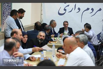 دیدار مردمی شهردار تهران با مردم منطقه هشت
