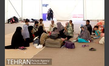 ارائه خدمات نیرو های خادم الحسین (ع) در مرز شلمچه  21