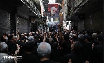عزاداری ظهر تاسوعای حسینی در بازار بزرگ تهران 20