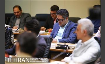 نشست هم اندیشی و صمیمانه رئیس سازمان پیشگیری و مدیریت بحران تهران با اصحاب رسانه 9