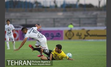 دیدار راه آهن و پدیده در لیگ برتر فوتبال 20