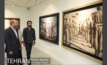 دیدار شهردار تهران با هنرمندان و رونمایی از قرآن خطی 2