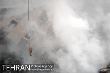 سومین روز عملیات امداد ونجات حادثه پلاسکو -4 28