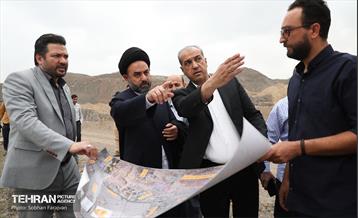 بازدید عضو شورای شهر از پروژه بزرگراه شهید شوشتری 31