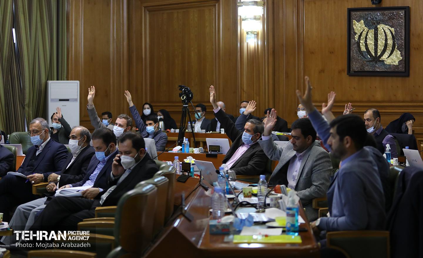 جلسه بررسى بودجه سال ١٤٠١ شهردارى در شیفت عصر 15