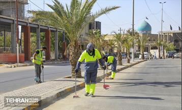 حضور نیروهای خادم الحسین(ع) در نجف اشرف 9