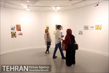 نمایشگاه تصویرسازی انجمن تصویرگران در خانه هنرمندان‎ 3