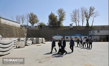 بازدید اعضای شورا از پروژه‌های خاکریز آب 9