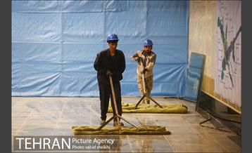 بازدید مدیرعامل متروی تهران از بخش میانی خط 7 مترو 14