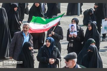 تشییع پیکر سردار شهید علی‌محمد نائینی