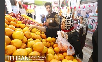 بازار میوه و تره بار جلال آل احمد در آستانه شب یلدا 3