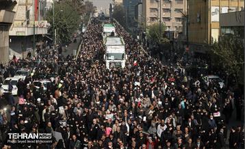 مراسم تشییع پیکرهای ۱۰۰ شهید گمنام 49