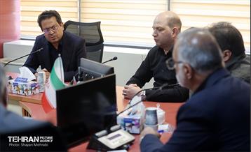 نشست شهردار تهران با معاون حمل و نقل و ترافیک شهرداری 14