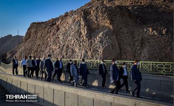 بازدید اعضای شورای شهر از حریم منطقه 20